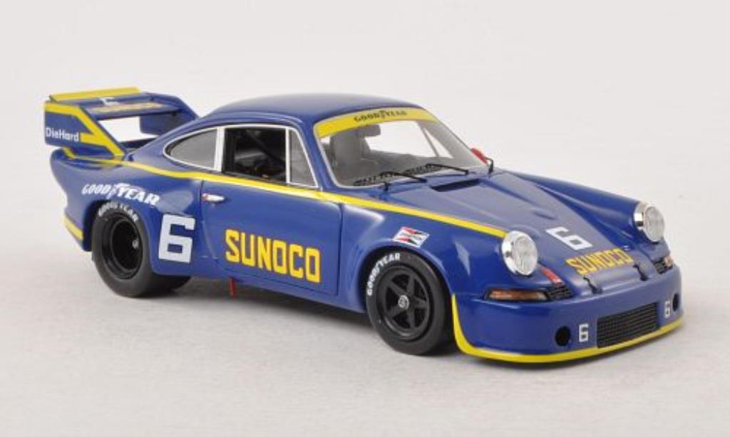 Porsche 911 RSR 1/43 Spark RSR 2.8 No.6 Sunoco Can-Am Watkins Glen 1973 /M.Donohue diecast model cars