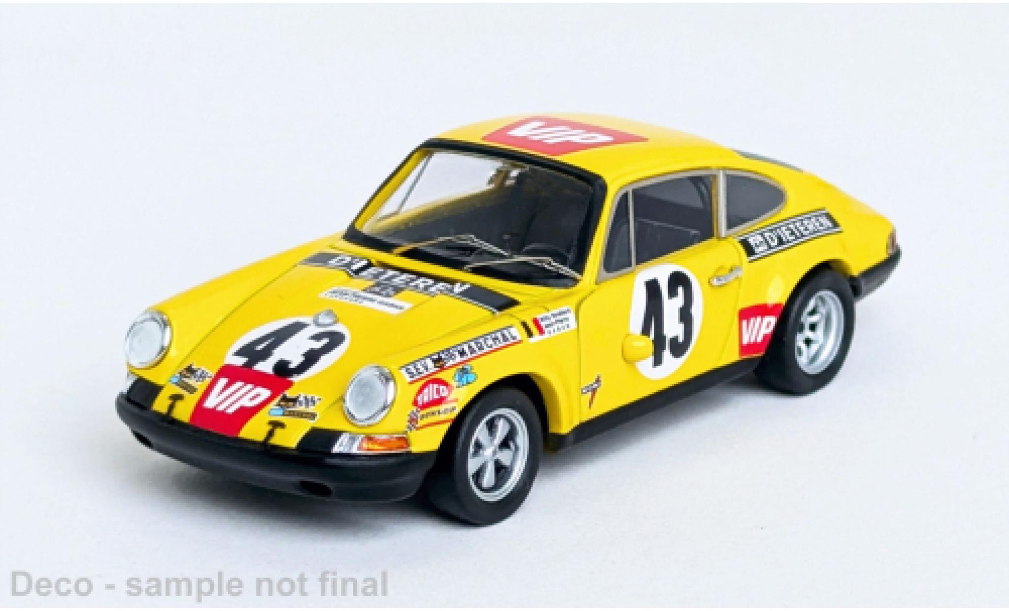 Porsche 911 1/43 Trofeu S 24h Le Mans 1970 #43 J-P.Gaban/W.Braillard 1:43 diecast model cars