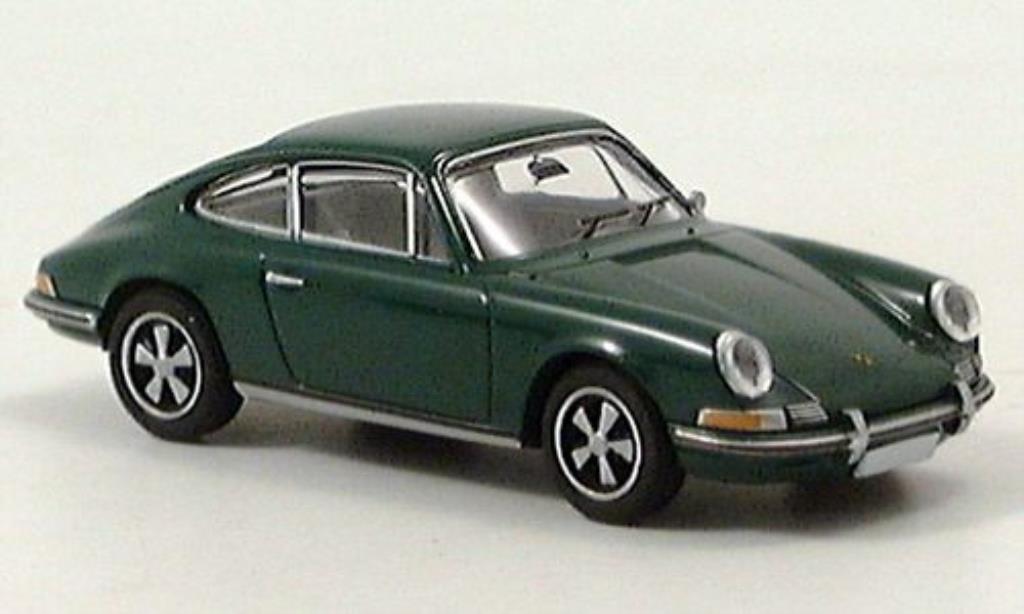 Porsche 911 S 1/87 Brekina S Coupe grun diecast model cars