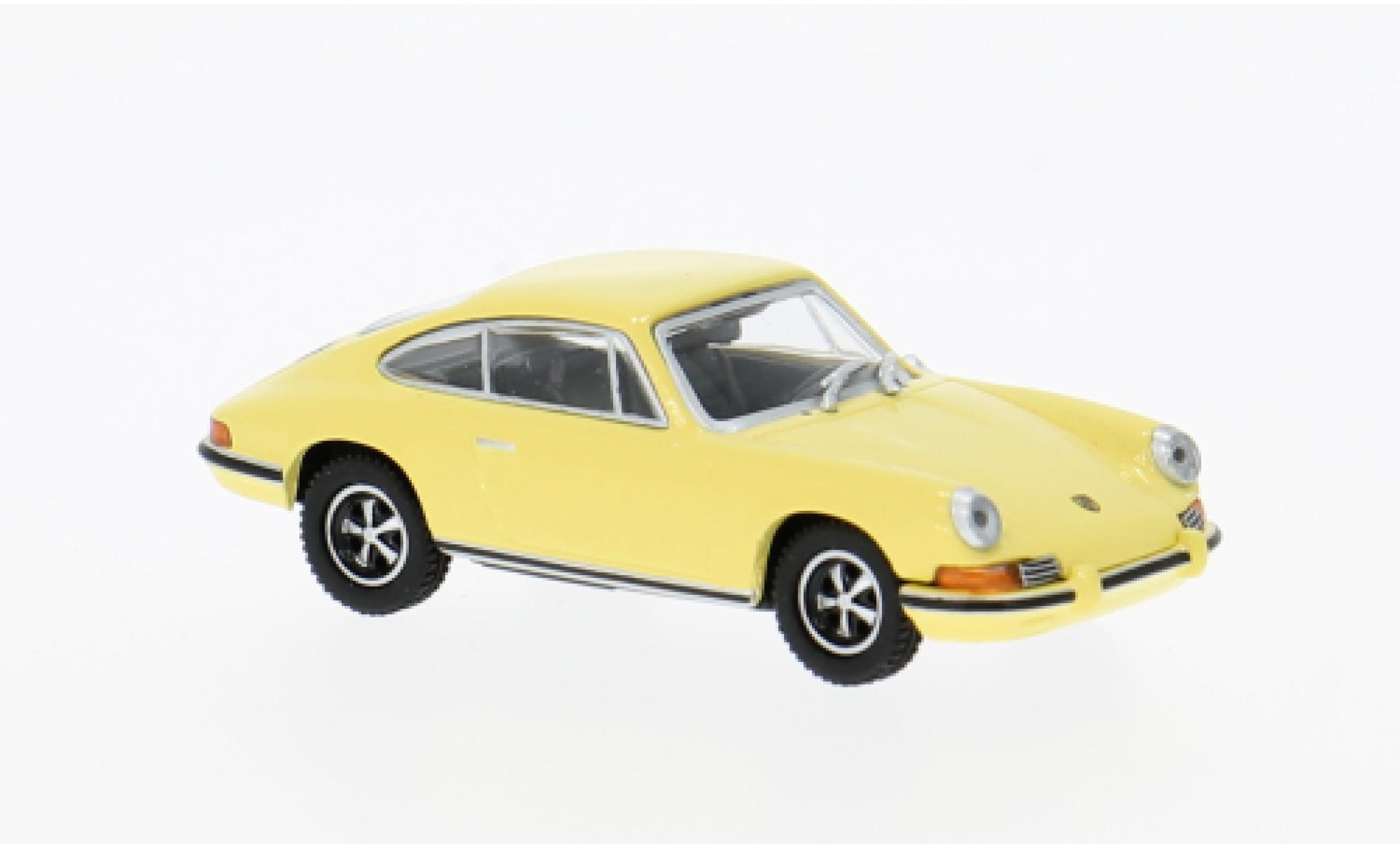 Porsche 911 1/87 Minichamps S yellow 1972 1:87 diecast model cars