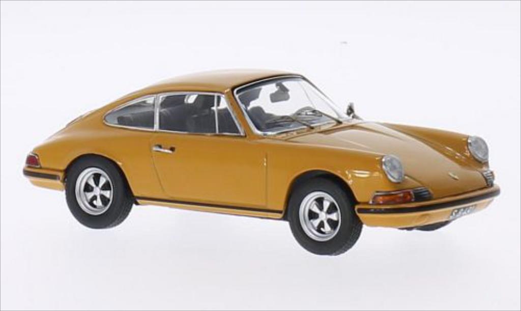 Porsche 911 S 1/43 Schuco S Jochens Elfer yellow diecast model cars