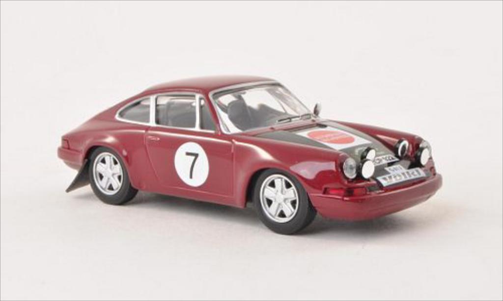 Porsche 911 S 1/43 IXO S No.7 Rally Bavaria 1970 diecast model cars