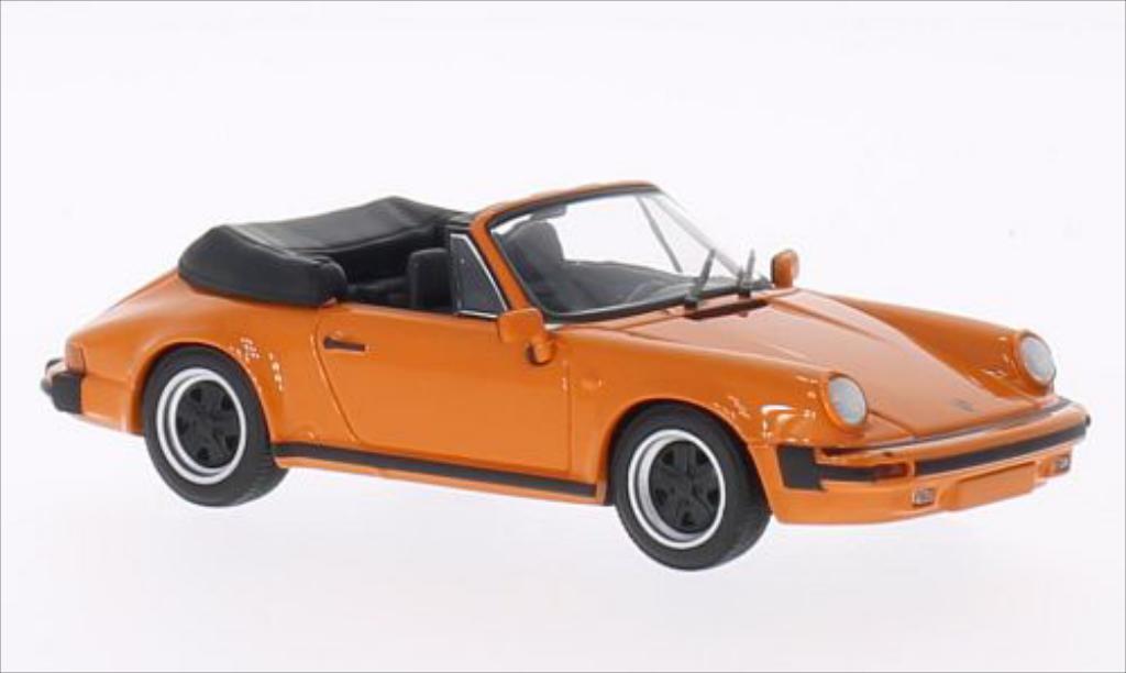 Porsche 930 SC 1/43 Minichamps SC orange 1983 diecast model cars