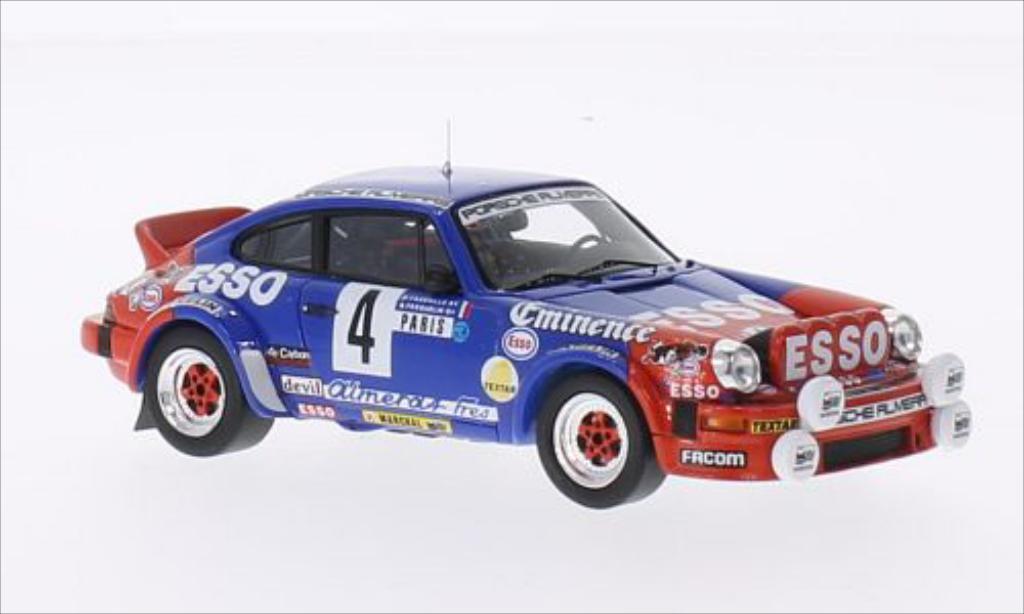 Porsche 930 SC 1/43 Spark SC No.4 Almeras Esso Rally WM Rally Monte-Carlo 1982 diecast model cars