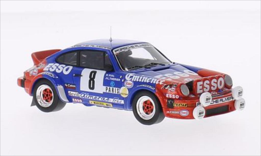 Porsche 930 SC 1/43 Spark SC No.8 Almeras Esso Rally Monte-Carlo 1982 diecast model cars