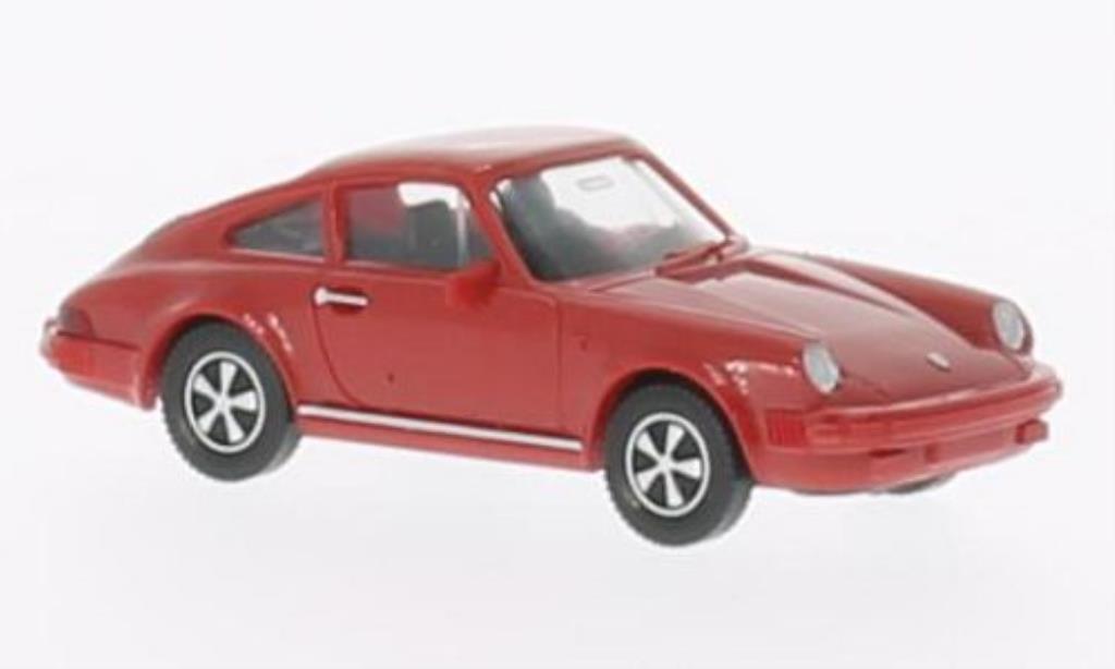 Porsche 911 SC 1/87 Wiking SC red diecast model cars