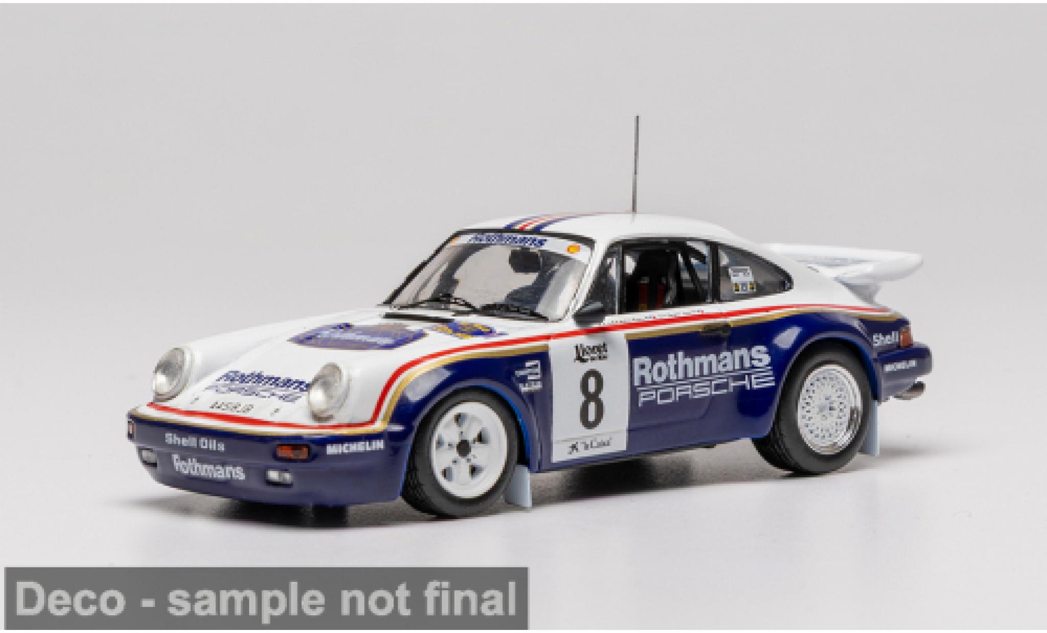 Porsche 930 1/43 IXO 911 SC/RS Rally Costa Brava 1985 #8 B.Beguin/J-J.Lenne 1:43 diecast model cars