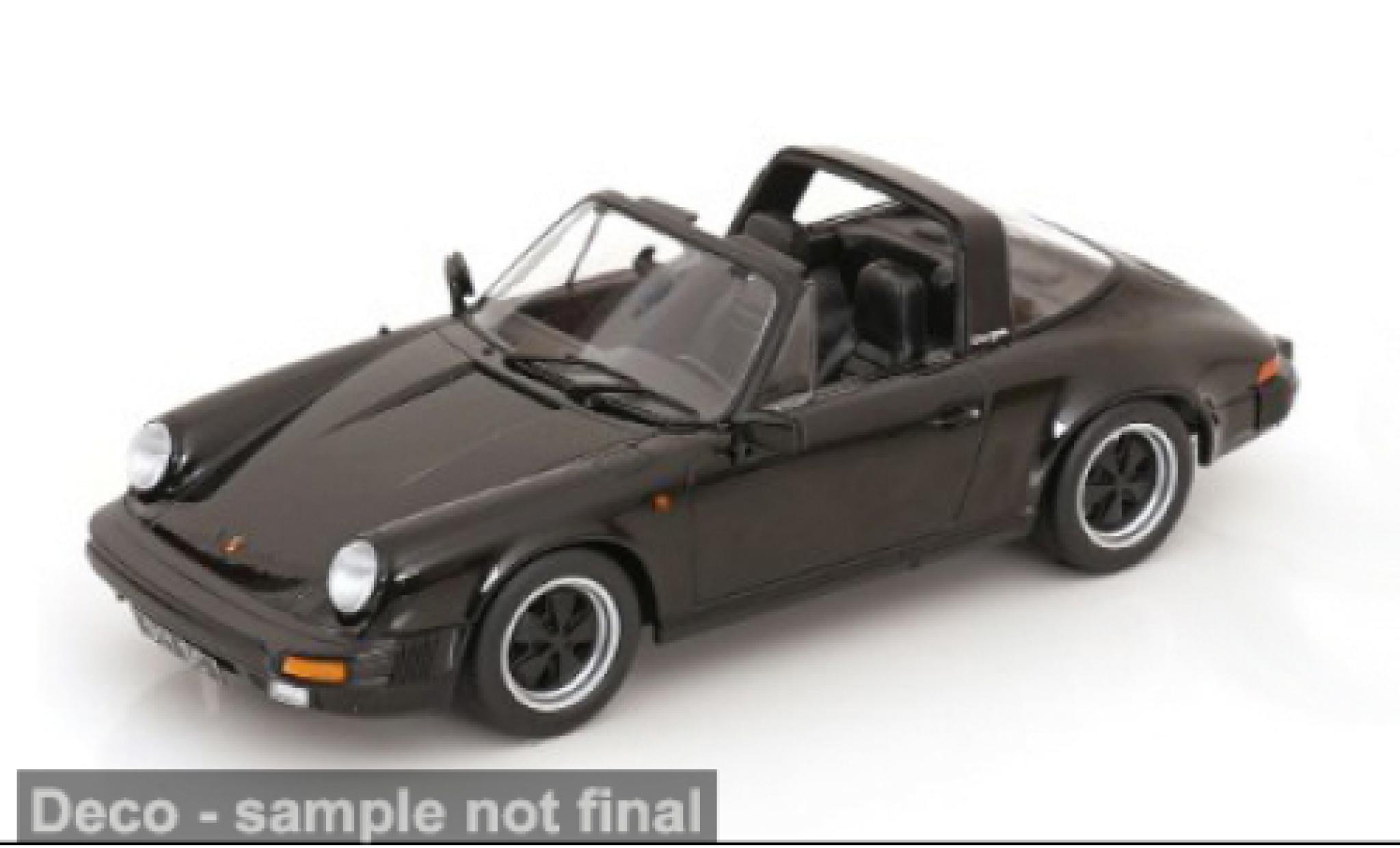 Porsche 930 1/18 KK Scale 911 SC black 1983 1:18 diecast model cars