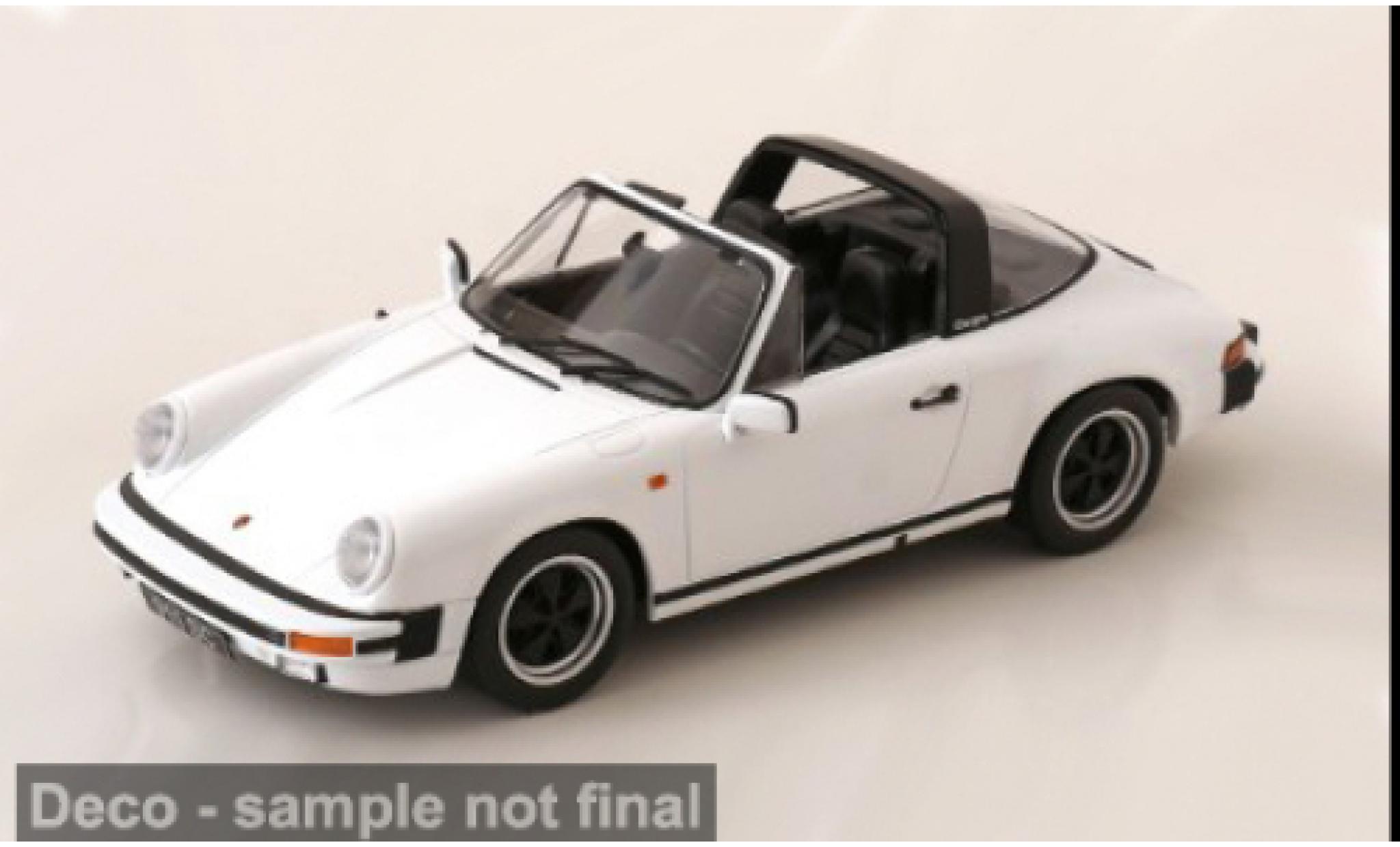 Porsche 930 1/18 KK Scale 911 SC white 1983 1:18 diecast model cars