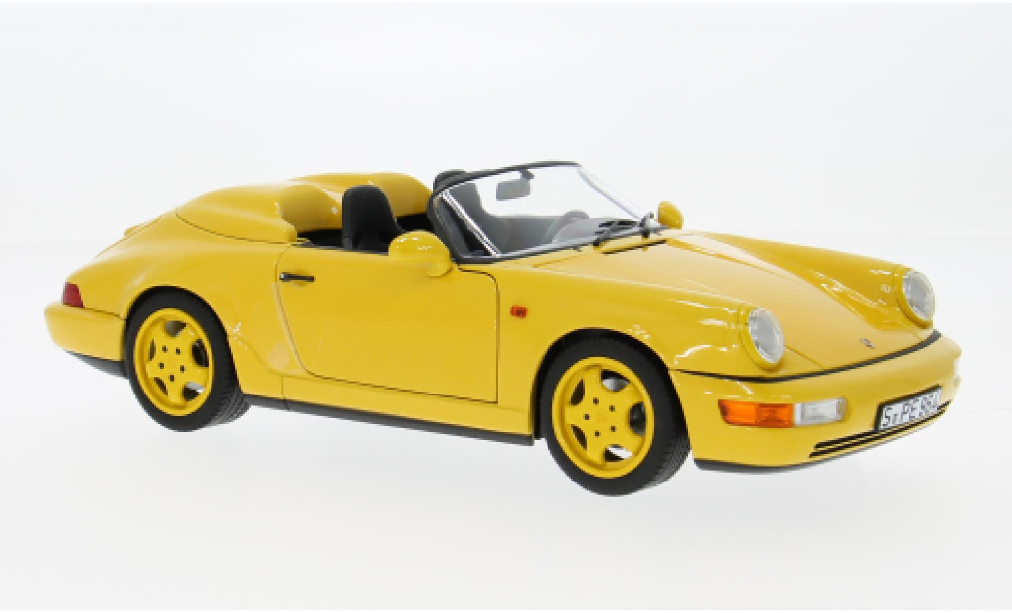Porsche 993 1/18 Norev 911 Speedster yellow 1 1:18 diecast model cars