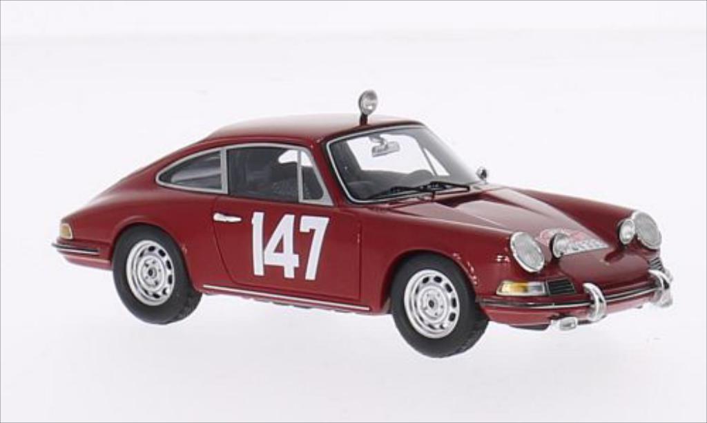 Porsche 911 1/43 Spark T No.147 Rally Monte-Carlo 1965 /P.Falk diecast model cars