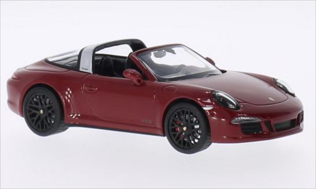Porsche 911 Targa 1/43 Minichamps Targa 4S GTS red diecast model cars