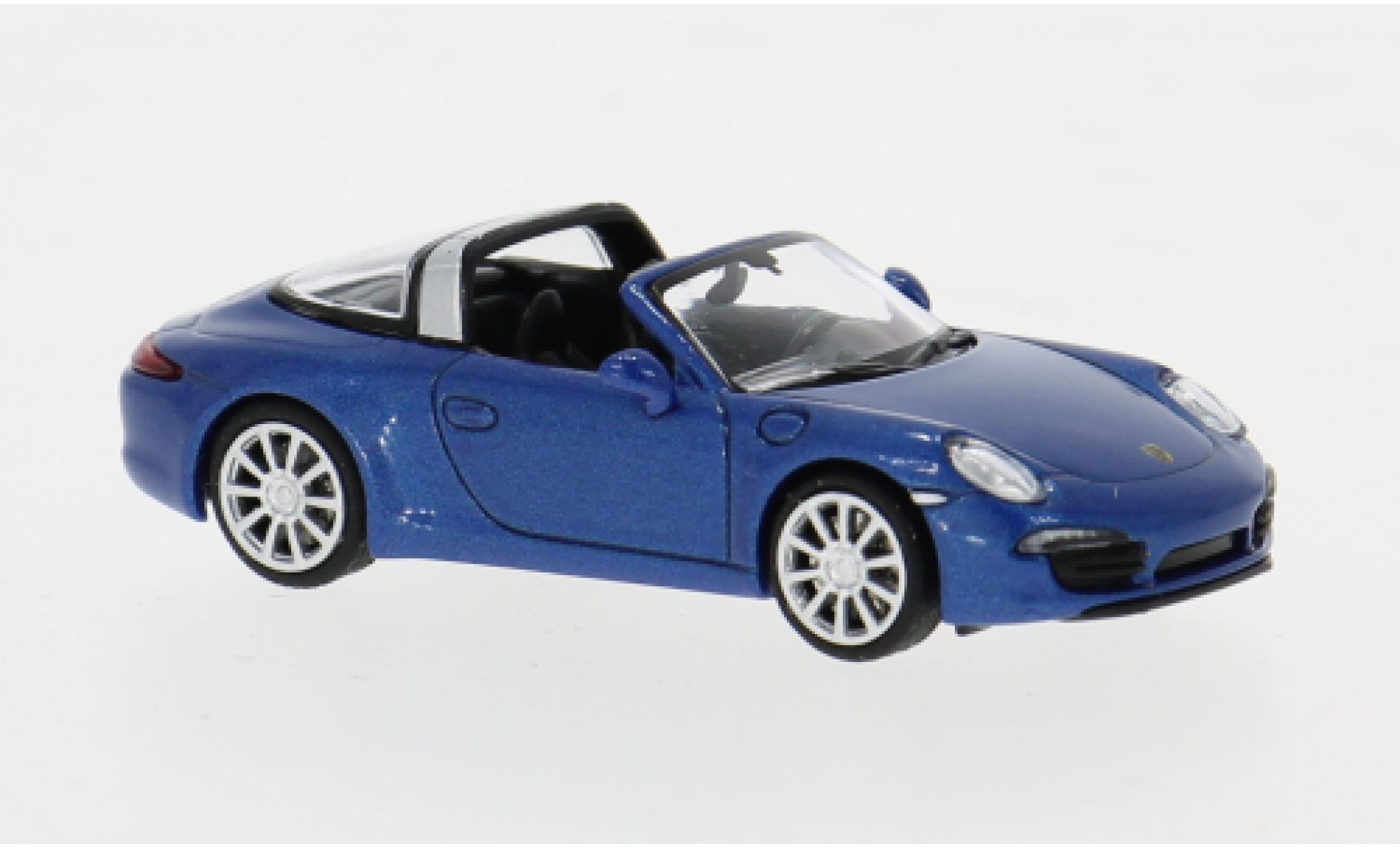 Porsche 911 1/87 Minichamps Targa blue 1:87 diecast model cars