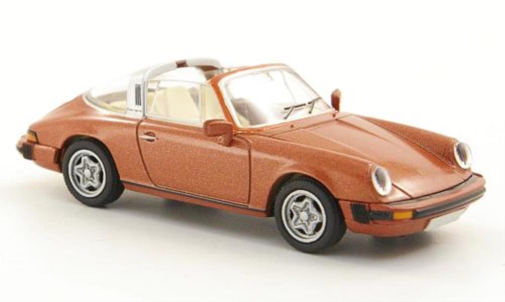 Porsche 911 Targa 1/87 Brekina Targa (G-Reihe) kupfer diecast model cars