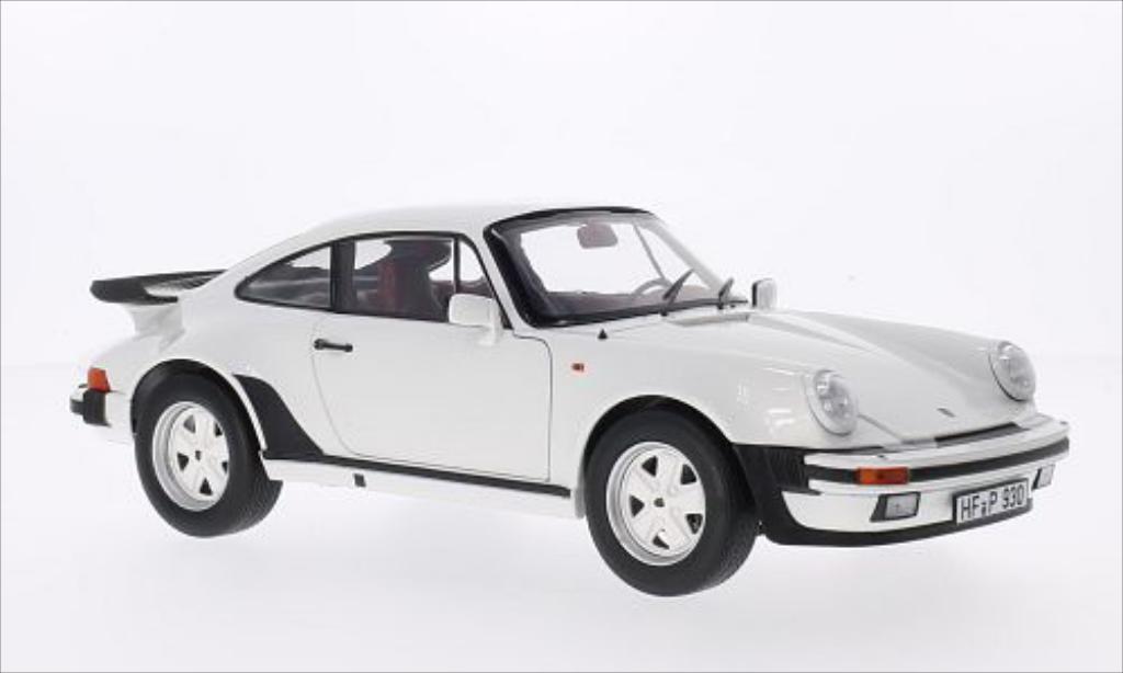Porsche 930 Turbo 1/18 Norev Turbo 33 white 1977 diecast model cars