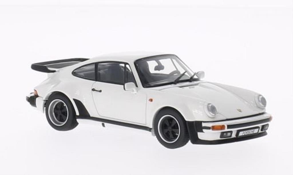 Porsche 930 Turbo 1/43 Kyosho Turbo 3.3 white 1988 diecast model cars