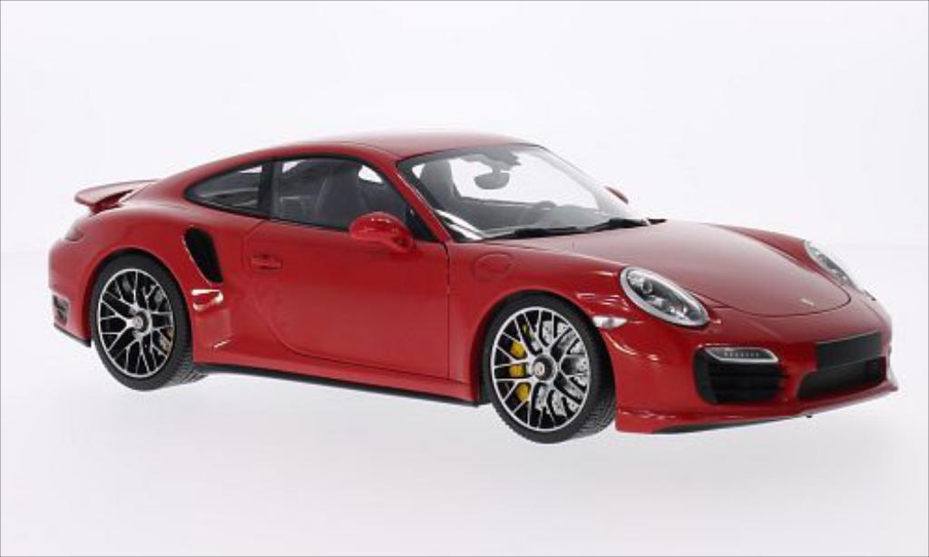 Porsche 991 Turbo S 1/18 Minichamps Turbo S red 2013 diecast model cars