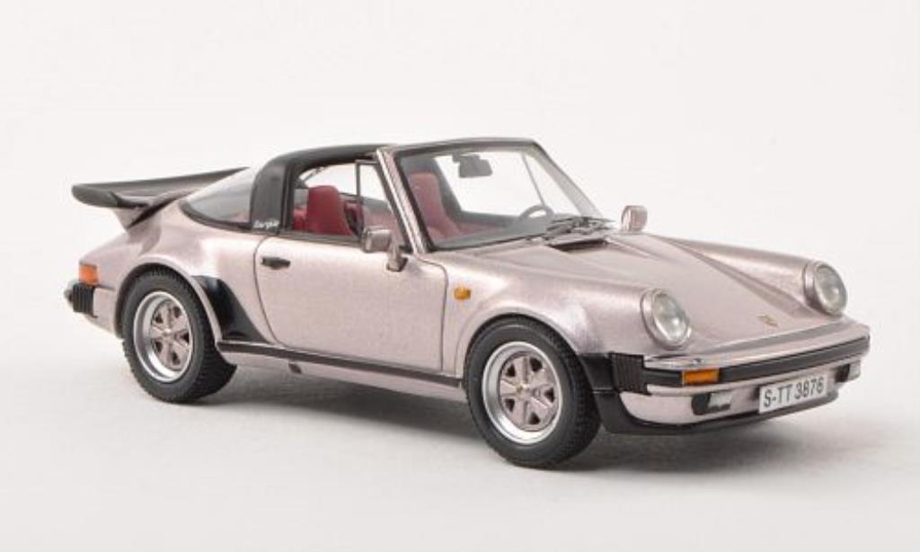 Porsche 930 Turbo 1/43 Neo Turbo Targa flieder-grey 1982 diecast model cars