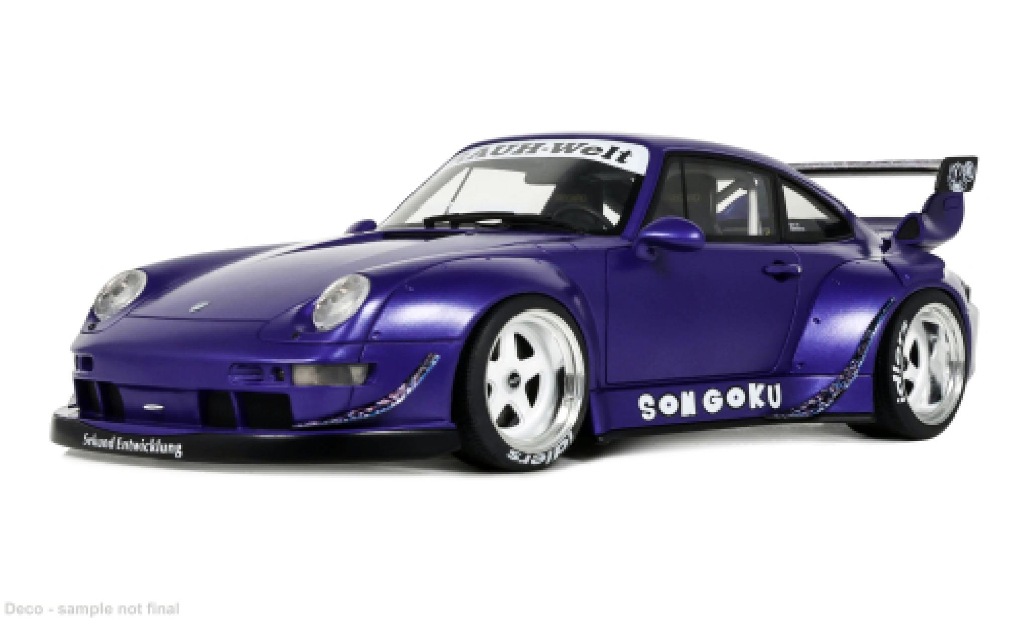 Porsche 911 1/18 GT Spirit purple 2024 1:18 diecast model cars