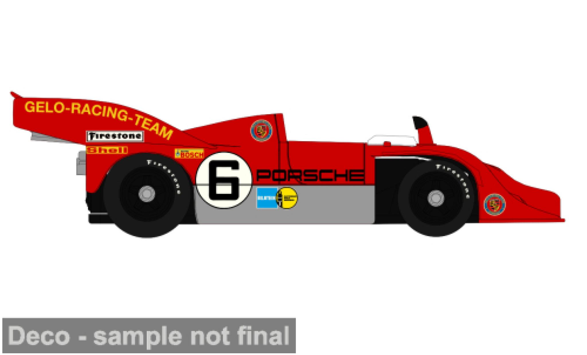 Porsche 917 1972 1/87 Brekina /10 Gelo Team #6 1:87 diecast model cars