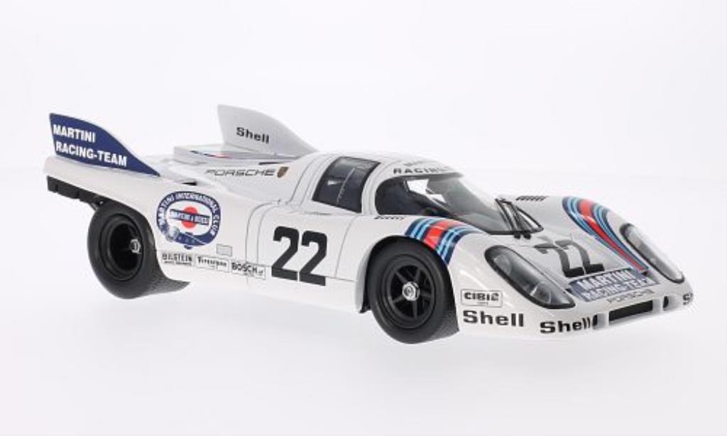 Porsche 917 1971 1/18 Norev K No.22 Martini Racing-Team Martini 24h Le Mans 1971 /G.van diecast model cars