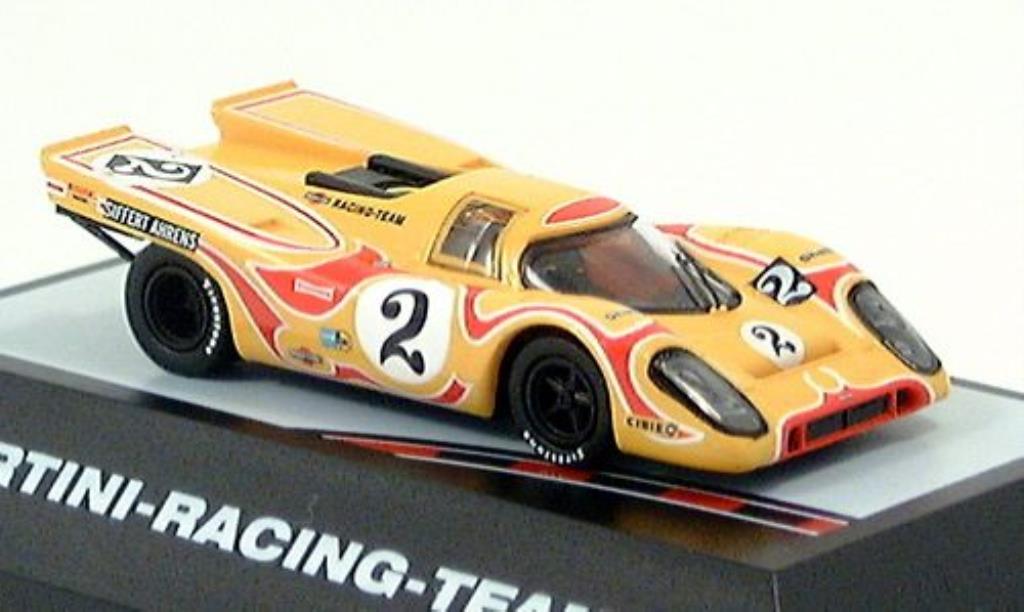 Porsche 917 K 1/87 Brekina K Psycho yellow-red No. 2 diecast model cars