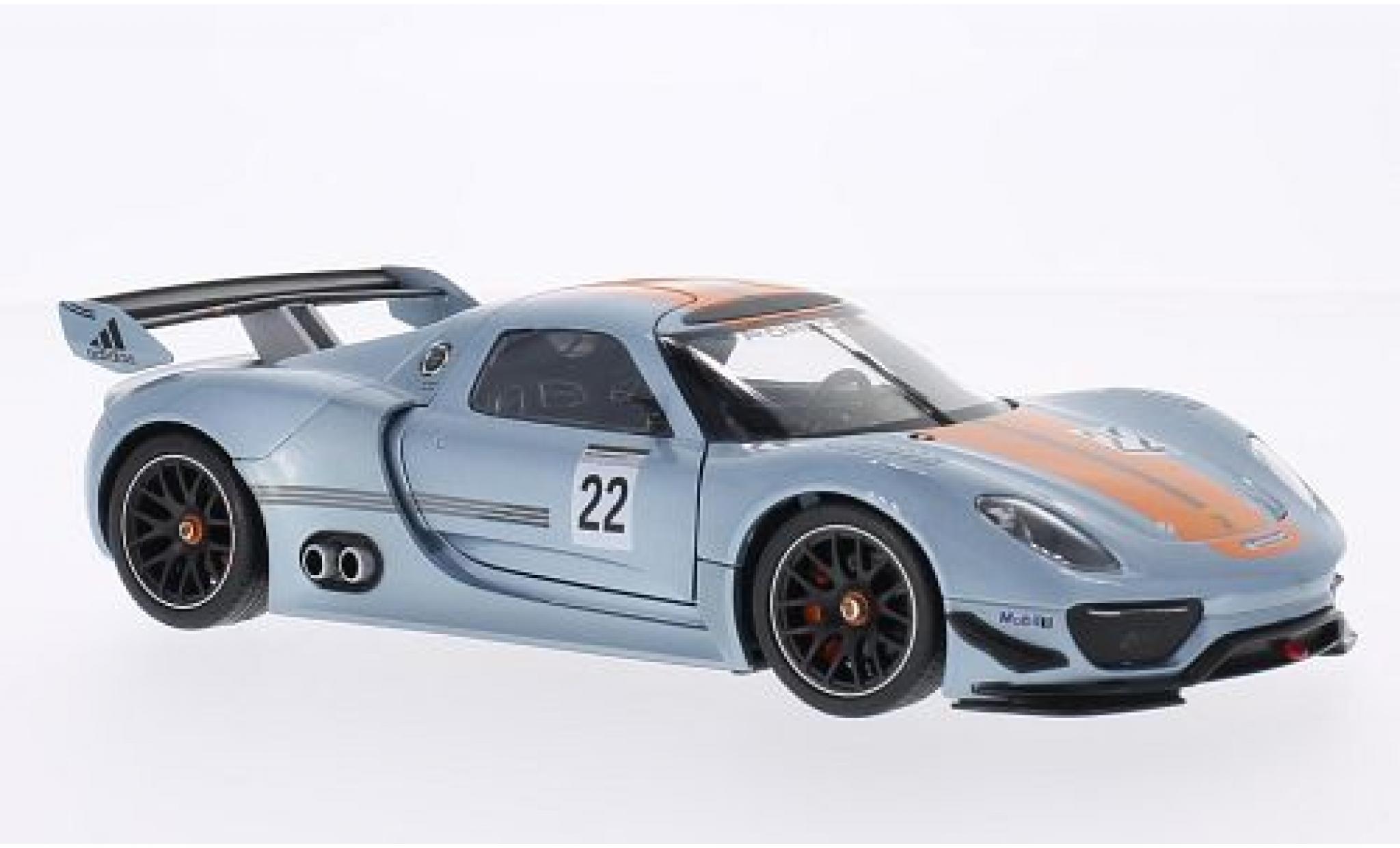 Porsche 918 1/24 Welly RSR #22 1:24 diecast model cars