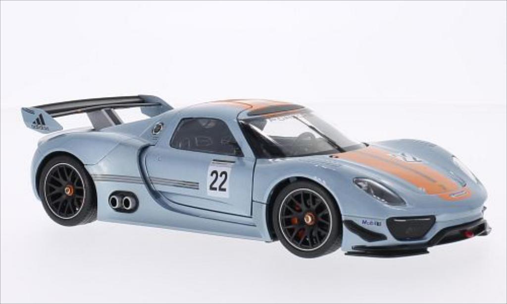 Porsche 918 1/24 Welly R No.22 Motorsport /M.Lieb diecast model cars