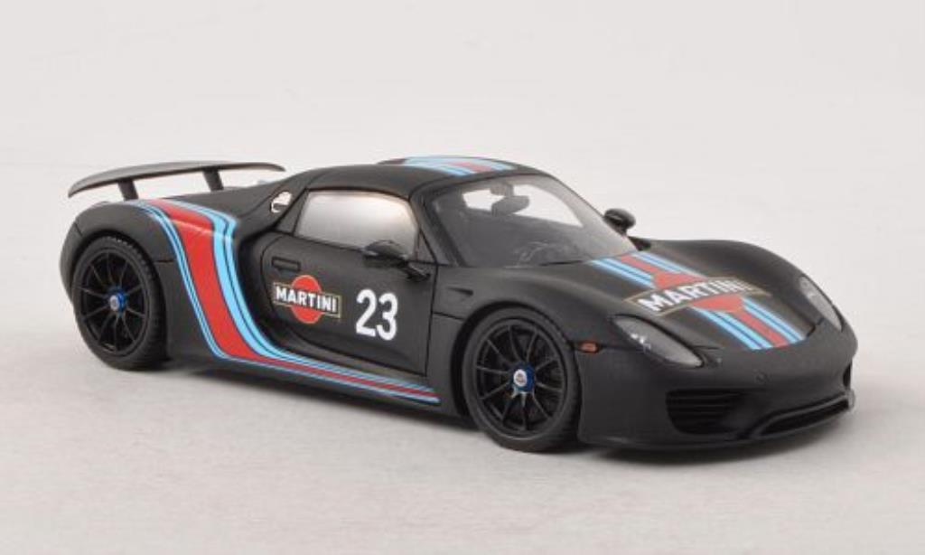 Porsche 918 1/43 Spark Spyder Predotyp No.23 Martini 2013 diecast model cars