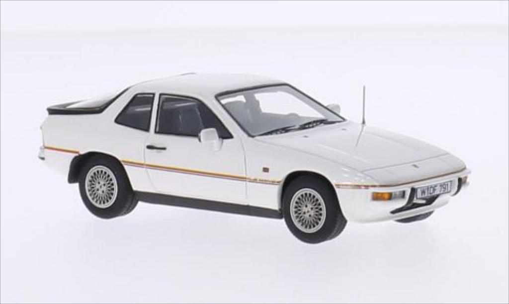 Porsche 924 1/43 Kess Le Mans white 1980 diecast model cars