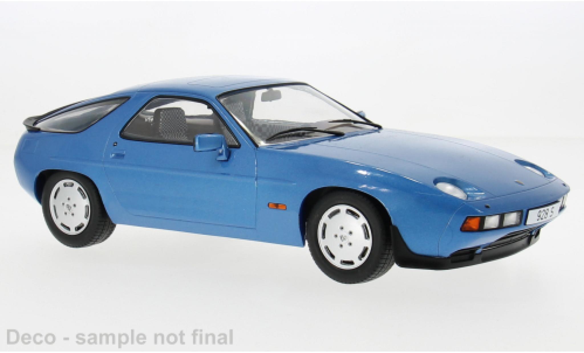 Porsche 928 1/18 MCG S blue 1980 1:18 diecast model cars