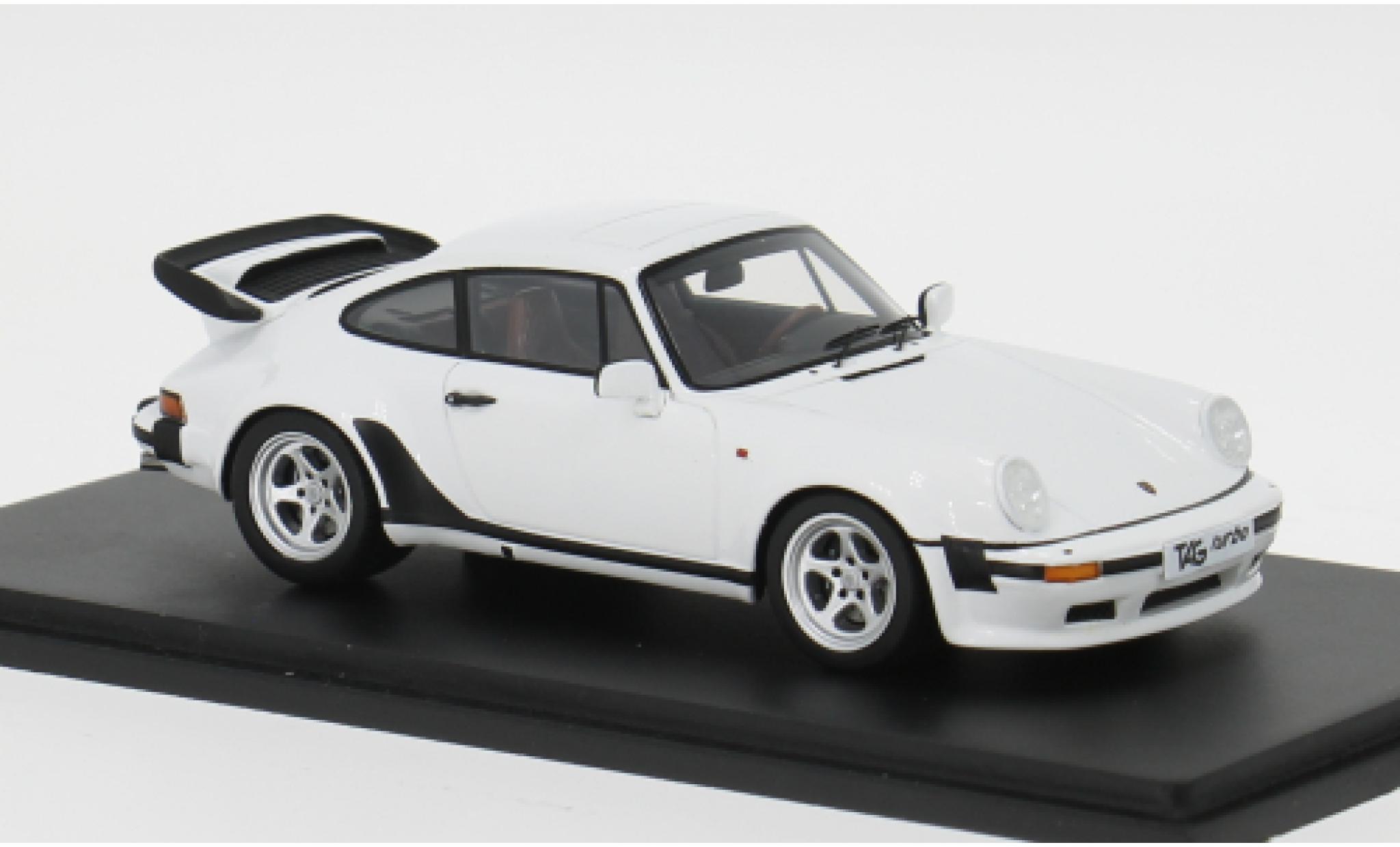 Porsche 930 Turbo 1/43 Spark TAG white 1:43 diecast model cars