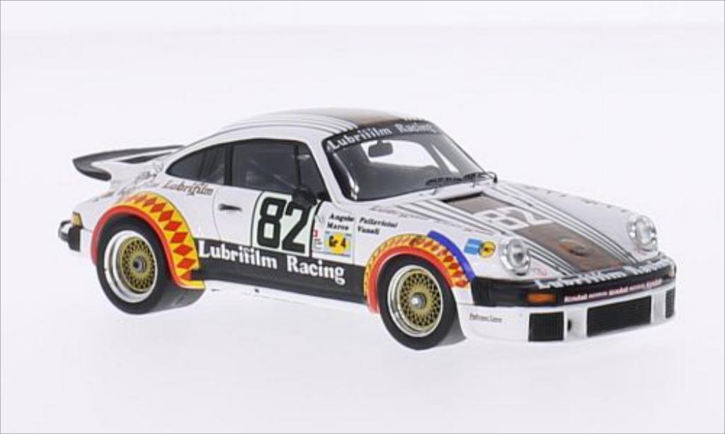 Porsche 934 1979 1/43 Spark No.82 Lubrifilm Racing Lubrifilm 24h Le Mans 1979 /M.Vanoli diecast model cars