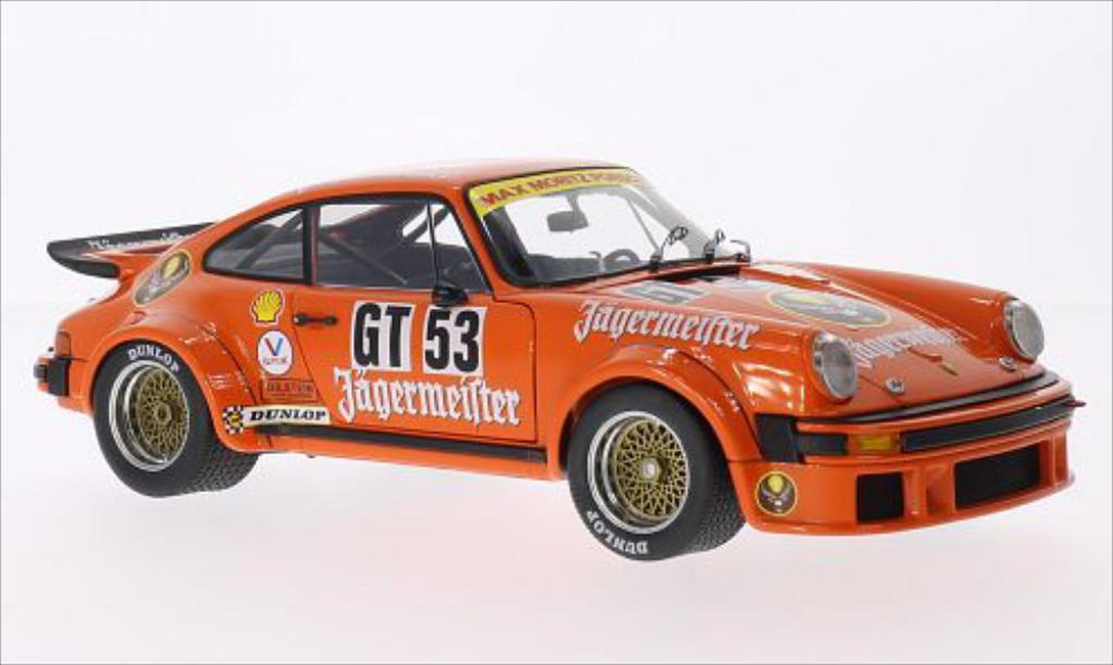 Porsche 934 1976 1/18 Schuco R No.53 Max Moritz Jagermeister 1000 Km Nurburgring 1976 diecast model cars