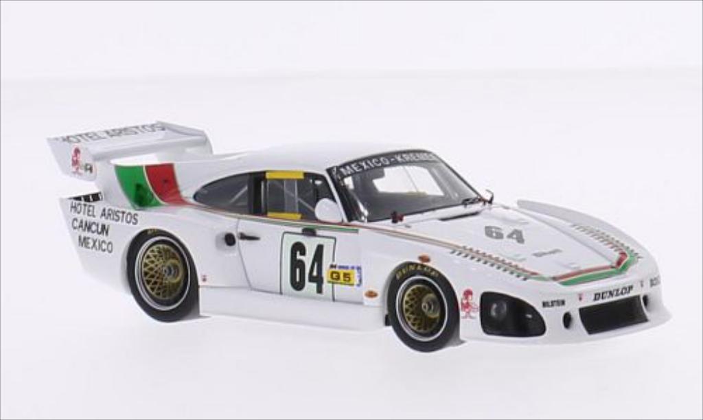 Porsche 935 1/43 Spark K3 No.64 Kremer Racing Hotel Aristos 24h Le Mans 1982 /A.Contreras diecast model cars