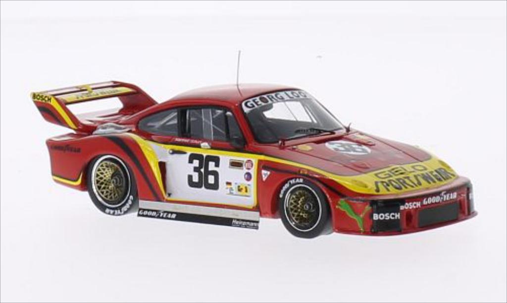 Porsche 935 1979 1/43 Spark No.36 Georg Loos Gelo Sportswear 24h Le Mans 1979 /H.Heyer diecast model cars