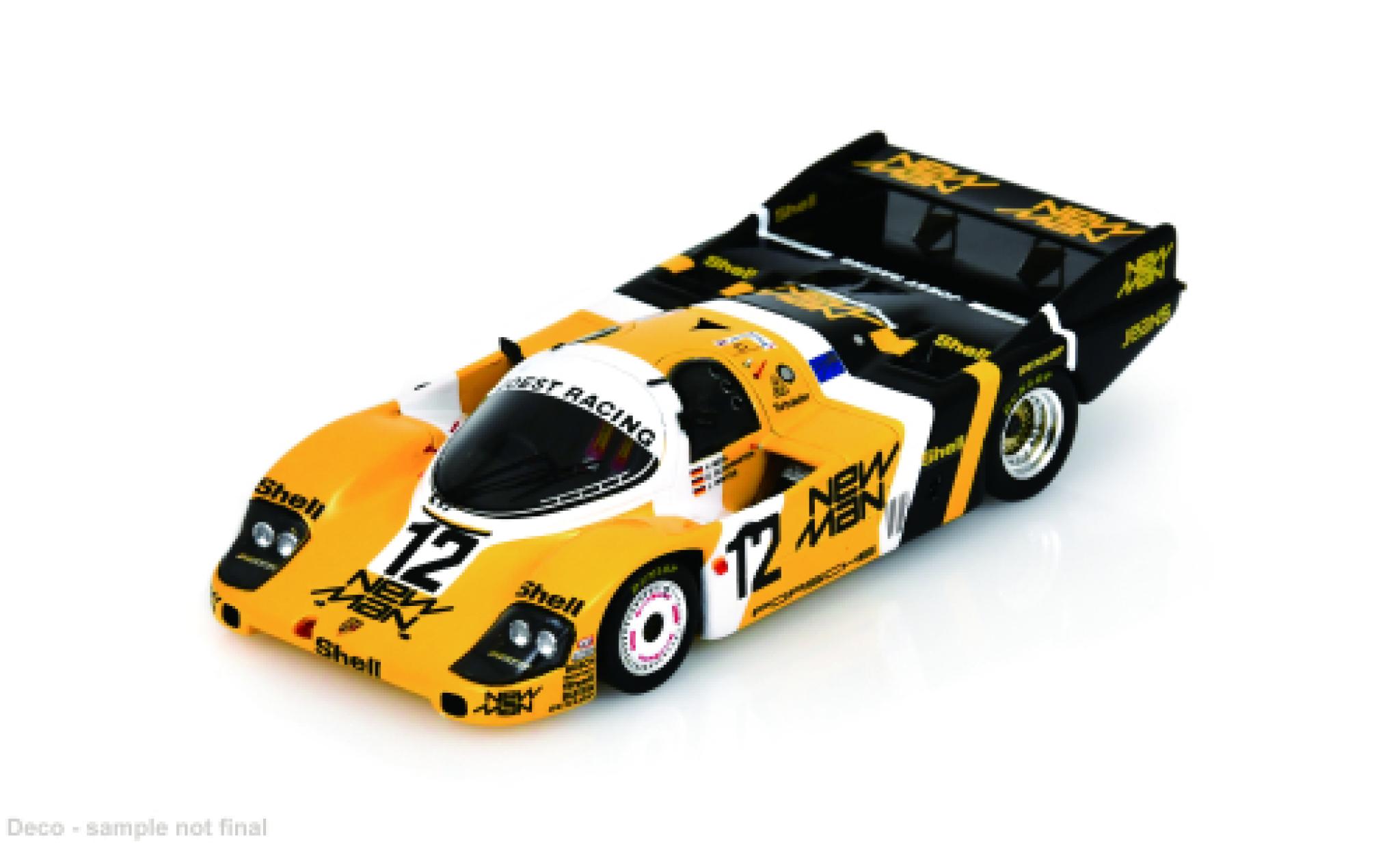 Porsche 956 1984 1/43 Spark 24h Le Mans #12 V.Merl/D.Schornstein 1:43 diecast model cars