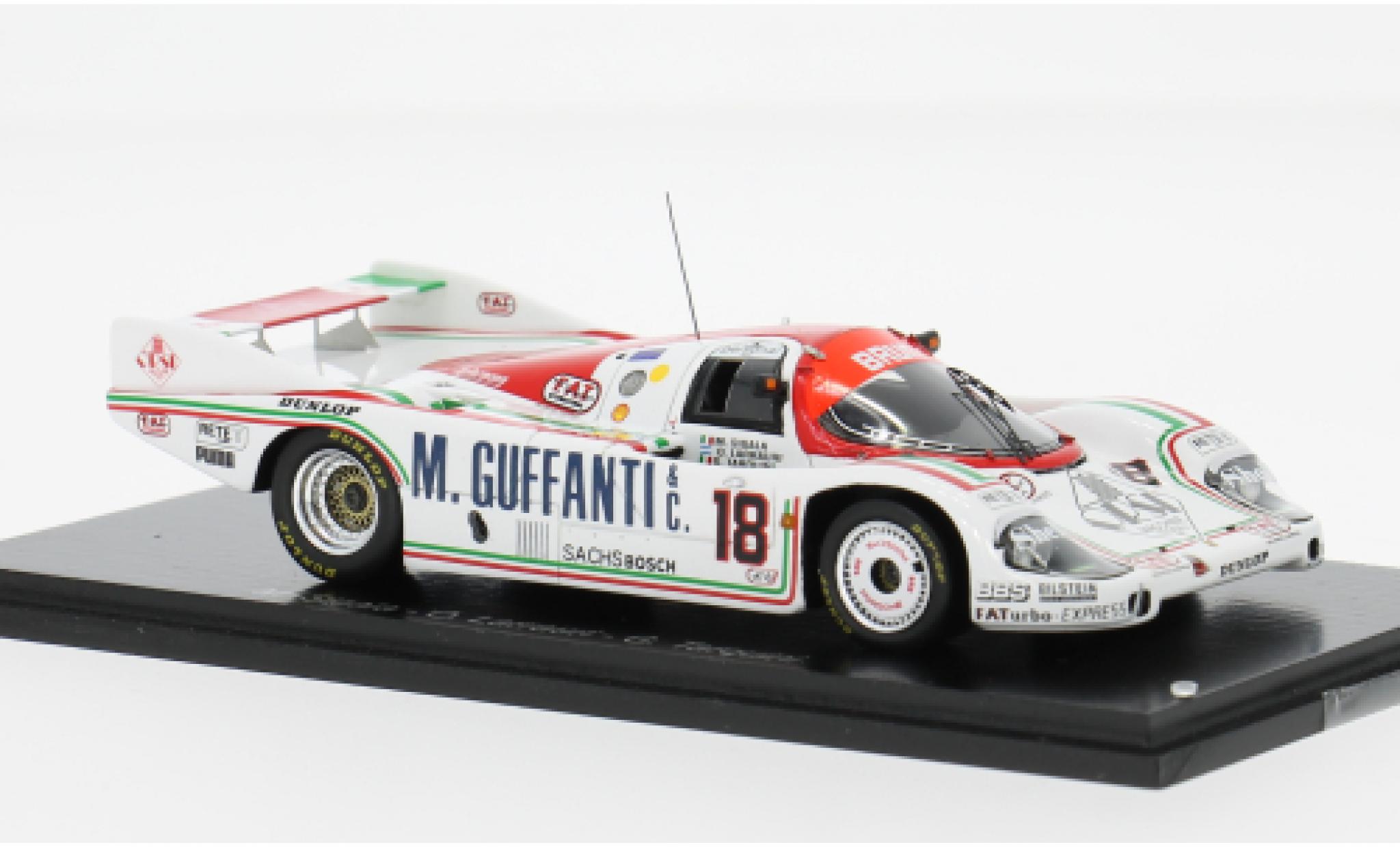 Porsche 956 1985 1/43 Spark 24h Le Mans #18 M.Sigala/O.Larrauri 1:43 diecast model cars