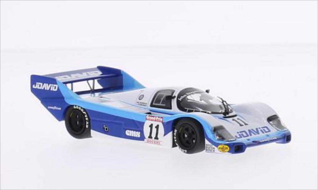 Porsche 956 1983 1/43 Minichamps No.11 John Fitzpatrick Racing JDavid 1000km Brands Hatch 1983 /D.Warwick diecast model cars