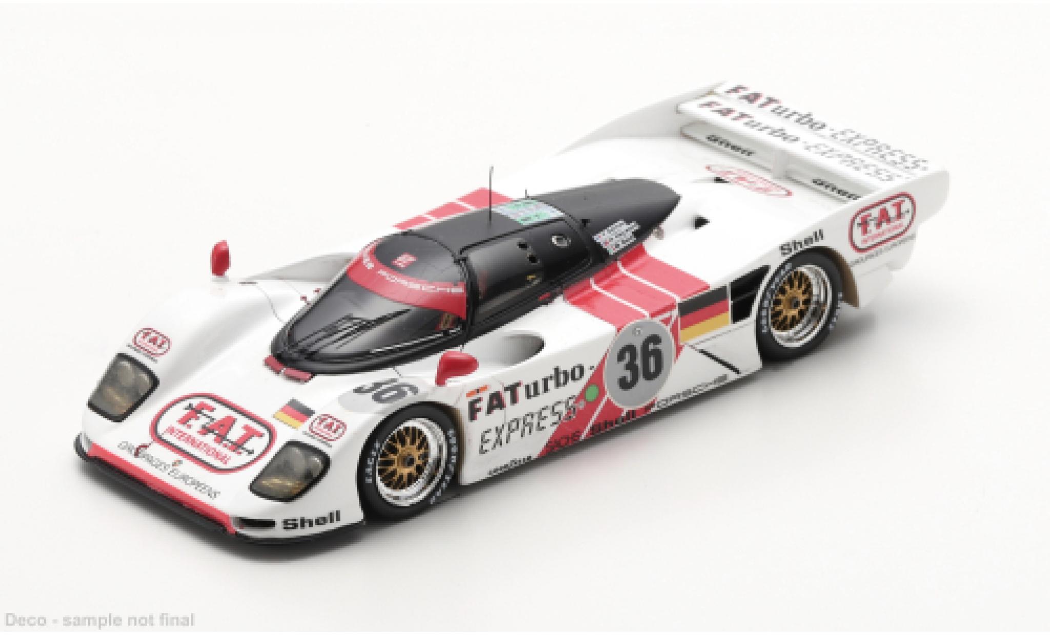 Porsche 962 1994 1/43 Spark 24h Le Mans #36 M.Baldi/Y.Dalmas 1:43 diecast model cars