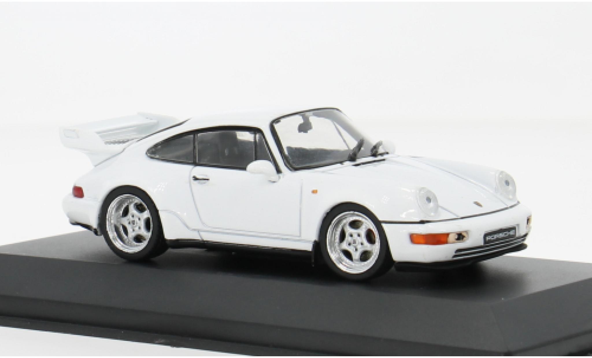 Porsche 964 RS 1/43 Solido 3.8 white 1994 1:43 diecast model cars