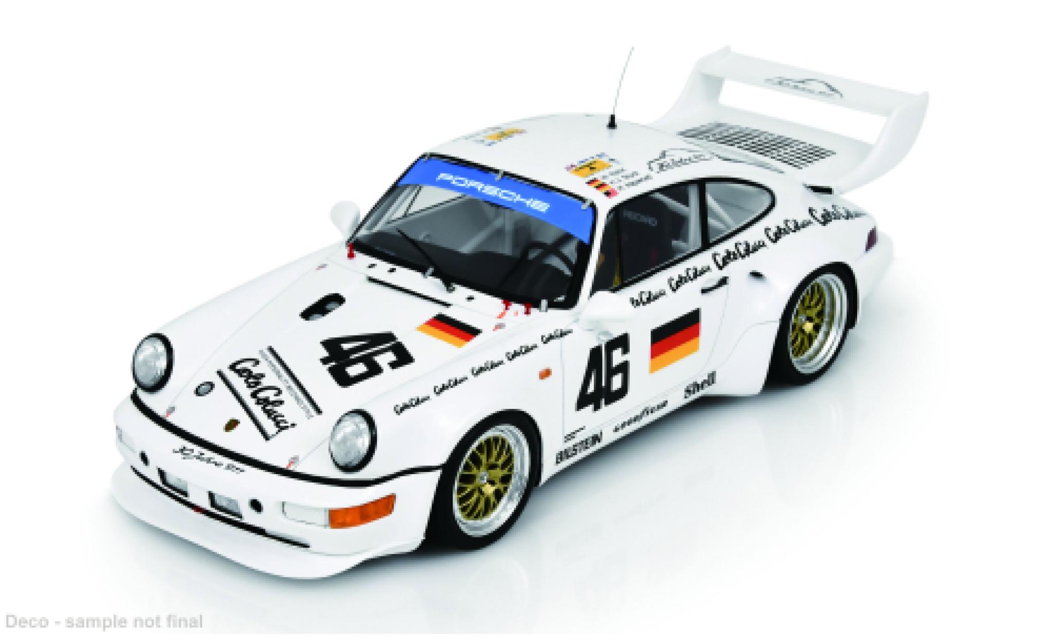 Porsche 993 Turbo S 1/18 Spark 964 24h Le Mans 1 #46 H-J.Stuck/H.Haywood 1:18 diecast model cars