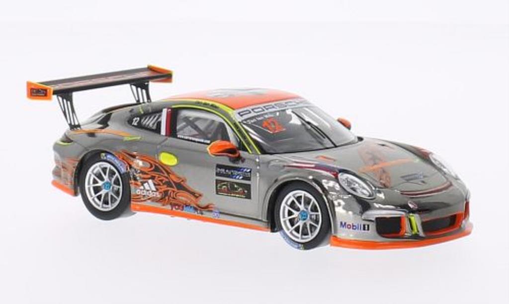Porsche 991 GT3 Cup 1/43 Spark GT3 Cup No.12 Clearwater PCCA 2014 diecast model cars