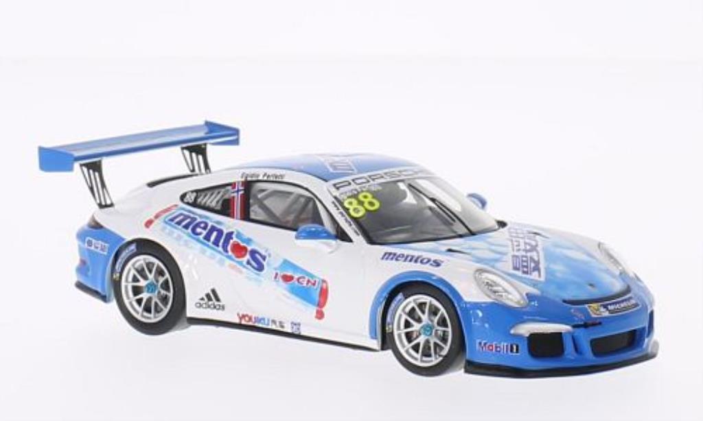 Porsche 991 GT3 Cup 1/43 Spark GT3 Cup No.88 Mentos PCCA 2014 diecast model cars
