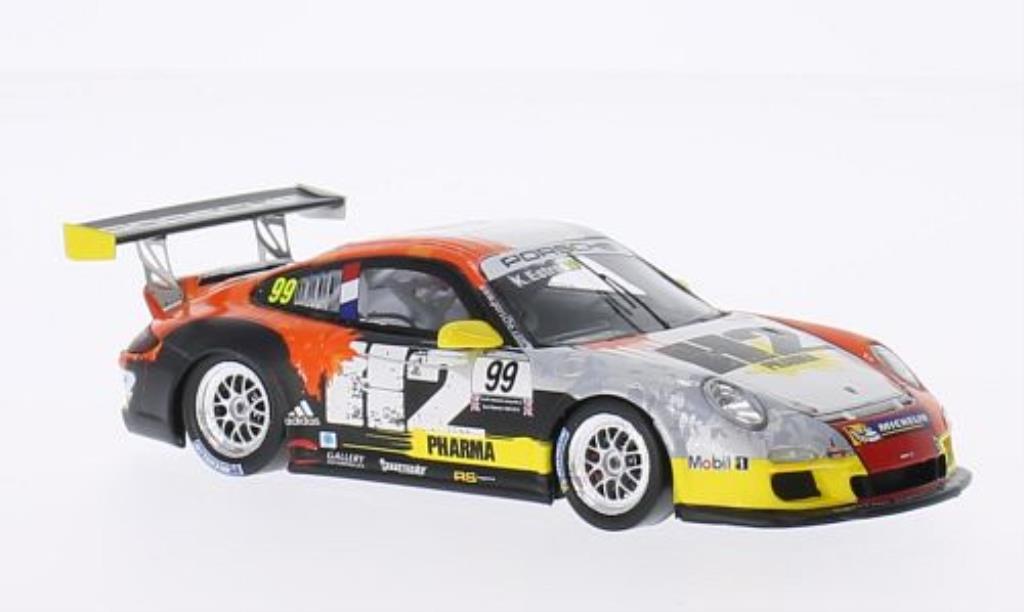 Porsche 997 GT3 CUP 1/43 Spark GT3 Cup No.99 H2 Pharma Carrera Cup Paul Ricard 2013 diecast model cars