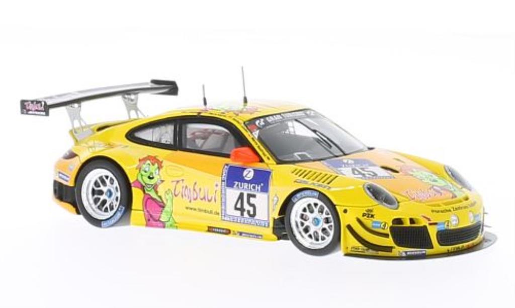Porsche 997 GT3 1/43 Spark GT3 R No.45 Timbuli 24h Nurburgring 2013 /M.Hennerici diecast model cars