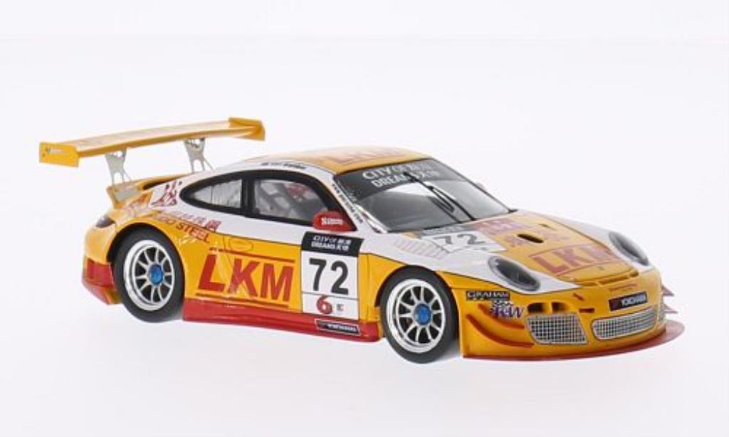Porsche 997 GT3 1/43 Spark GT3 R No.72 City of Dreams Macau GT Cup 2013 diecast model cars