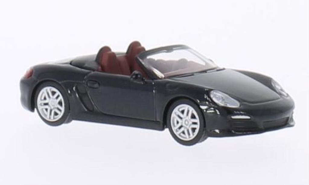 Porsche Boxster 1/64 Schuco S (981) black diecast model cars