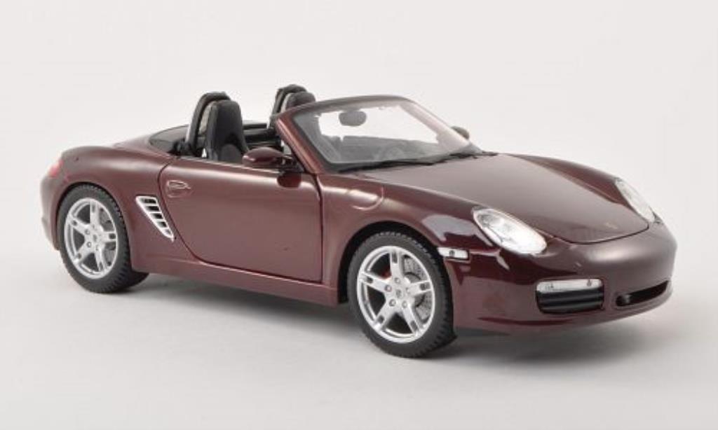 Porsche Boxster 1/18 Maisto S red 2005 diecast model cars