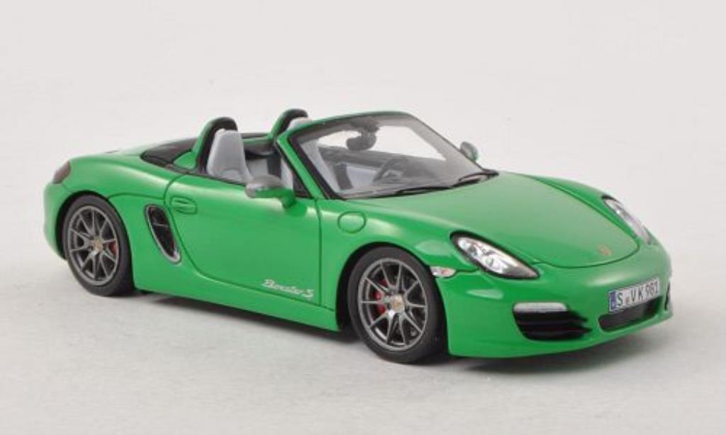Porsche Boxster 1/43 Spark S Exclusive grun 2011 diecast model cars